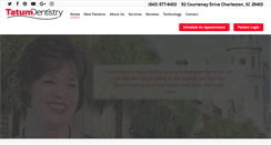 Desktop Screenshot of drtatumsmiles.com