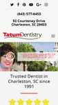 Mobile Screenshot of drtatumsmiles.com